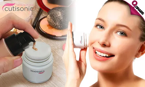 Cutisonic Face Cleansing Brush & Makeup Applicator!